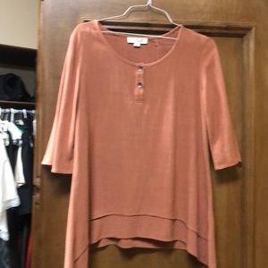 3/4 length shirt simply noelle